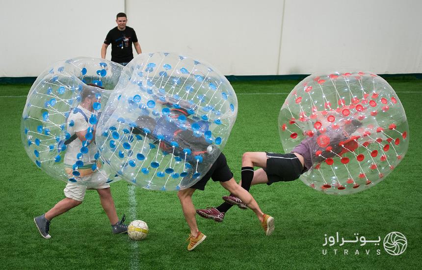فوتبال حبابی در کیش